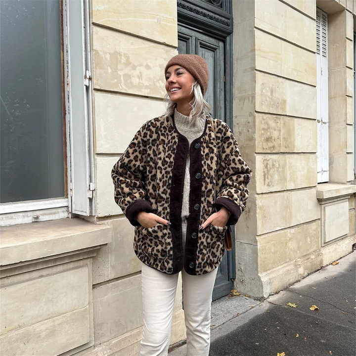 ASHLEY | COZY OVERSIZED LEOPARD WINTER JACKET
