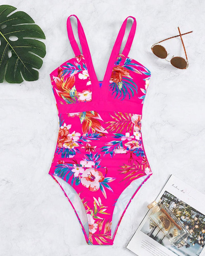 MARJORIE | CLASSIC FLORAL SWIMSUIT
