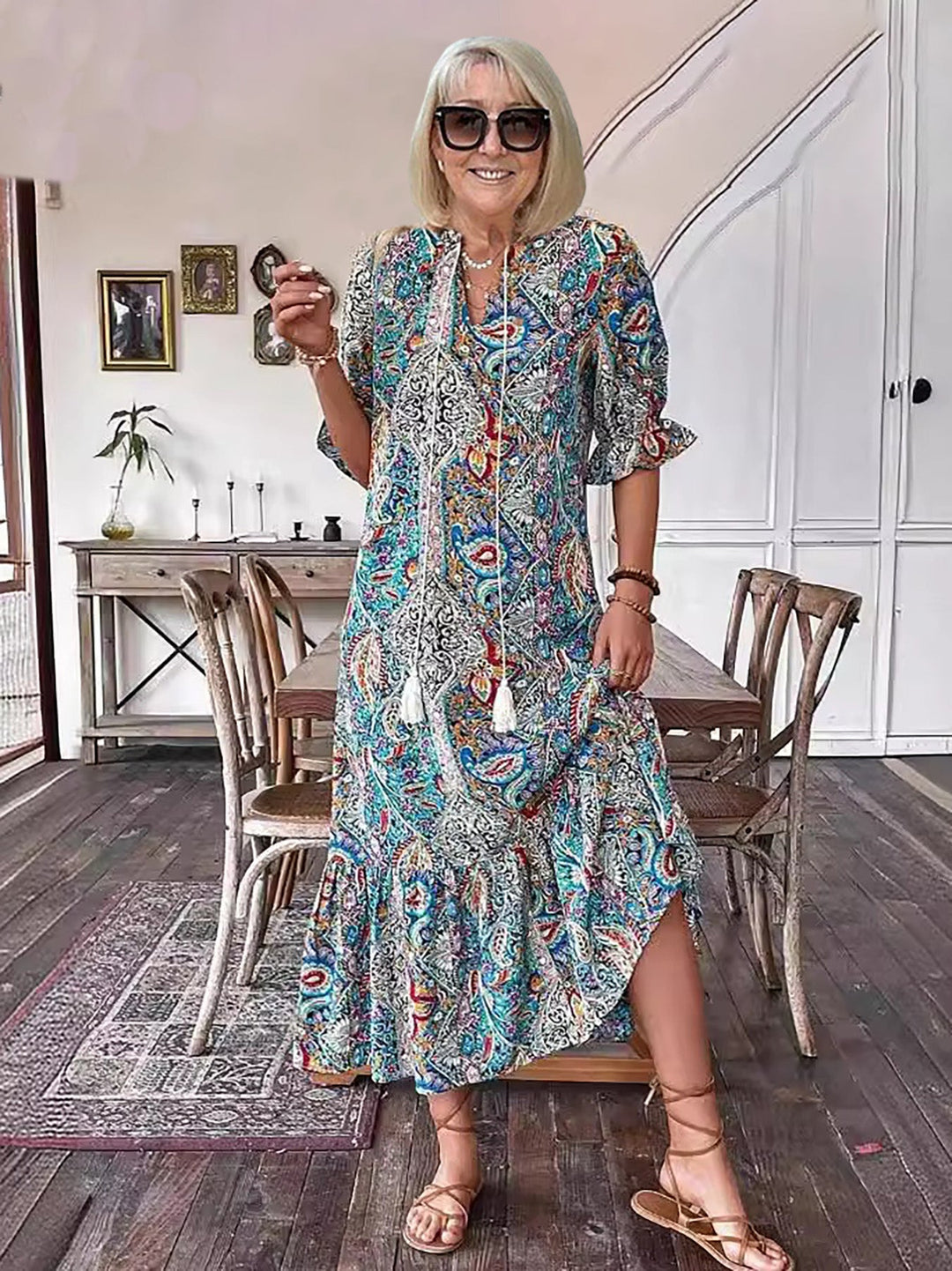 BONNIE | RELAXED BOHO GRACE DRESS