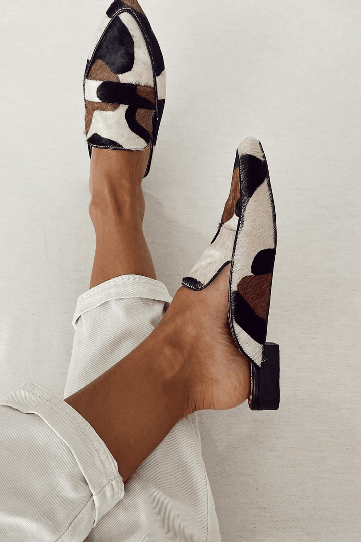 KRISTA | RELAXED ABSTRACT PATTERN LOAFERS
