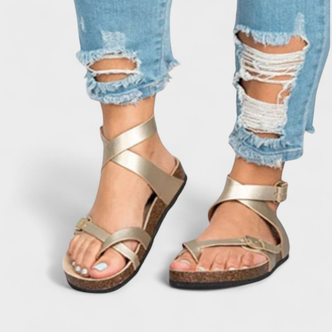 LEONORA | ELEGANT LEATHER SANDALS