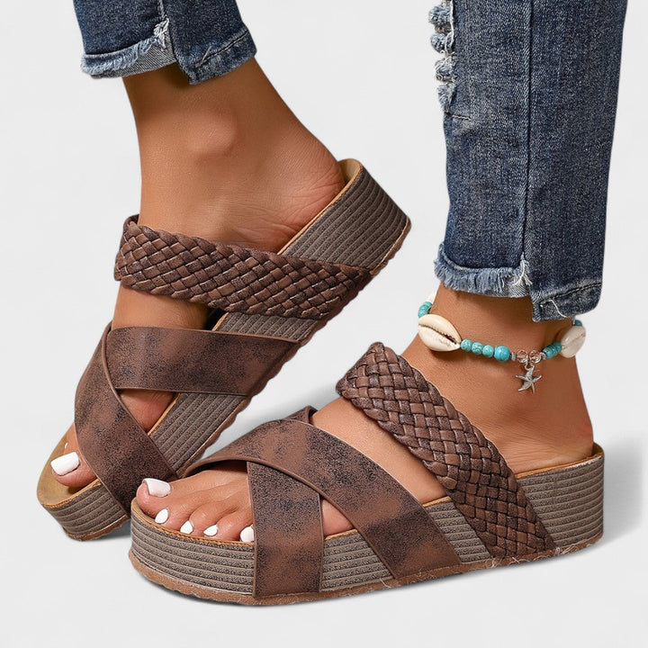 ZENY | COZY LEATHER ORTHOPEDIC SANDALS