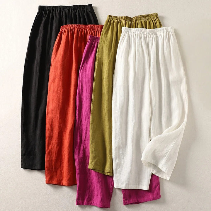 ALISA | COMFY LINEN RELAXED PANTS