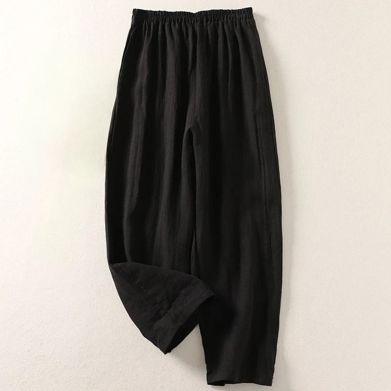 ALISA | COMFY LINEN RELAXED PANTS