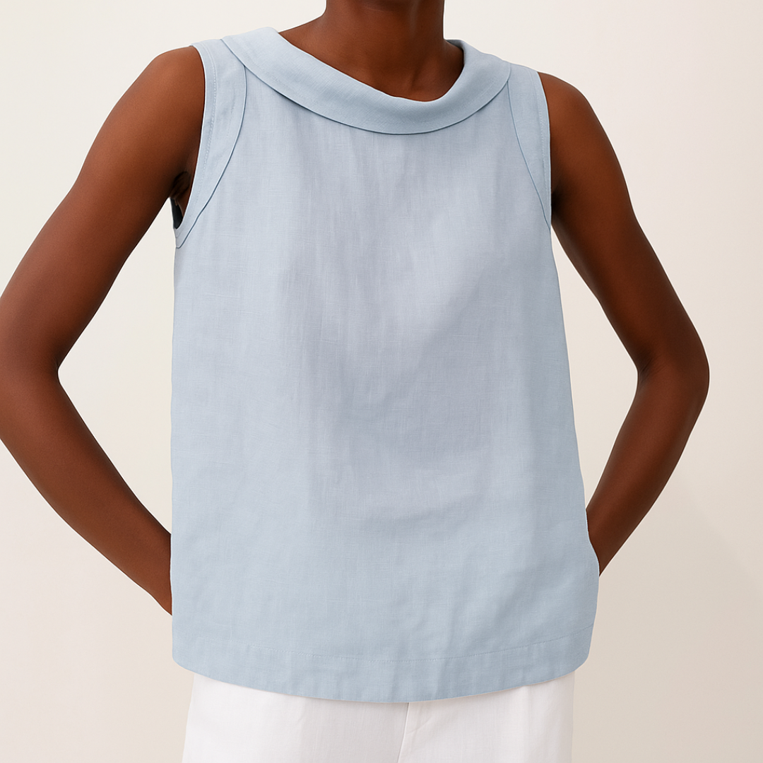 SLOANE | CHIC SLEEVELESS ELEGANT TOP