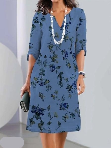 ELENOR | LUXE FLORAL LAYERED DRESS