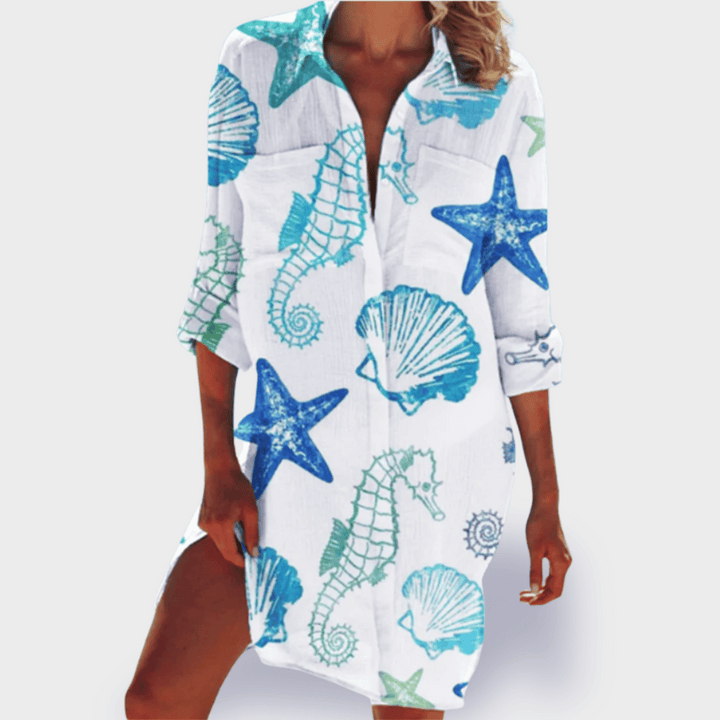 BRIGITTE | COSY CHIC COLOURFUL AND LIGHTWEIGHT SUMMER DRESS