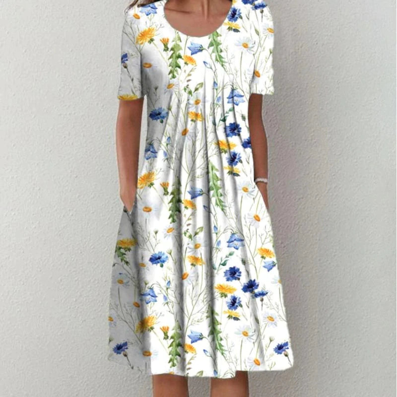 EMELIE | LUXE TUMMY-COVERAGE LAYERED DRESS