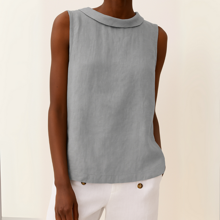 SLOANE | CHIC SLEEVELESS ELEGANT TOP