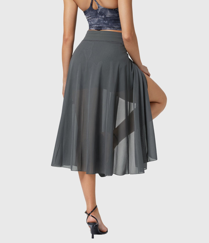 MELANE | CHIC 2-IN-1 ELEGANT SKIRT