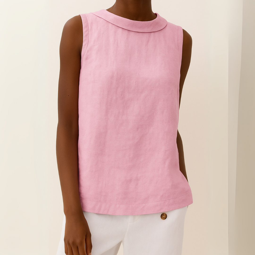 SLOANE | CHIC SLEEVELESS ELEGANT TOP