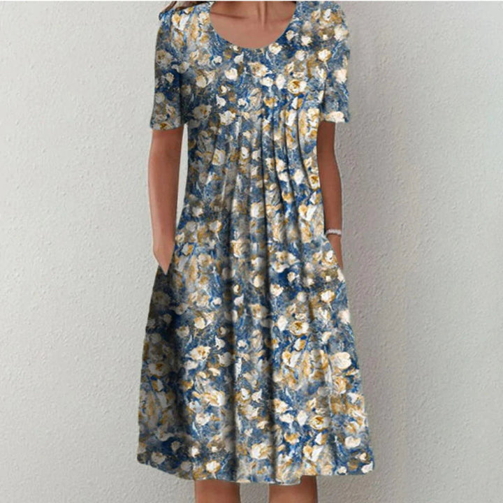 EMELIE | LUXE TUMMY-COVERAGE LAYERED DRESS
