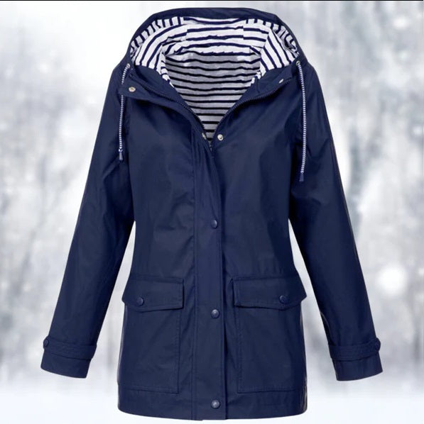 BROOKE | CLASSIC LONG RAIN JACKET FOR WOMEN