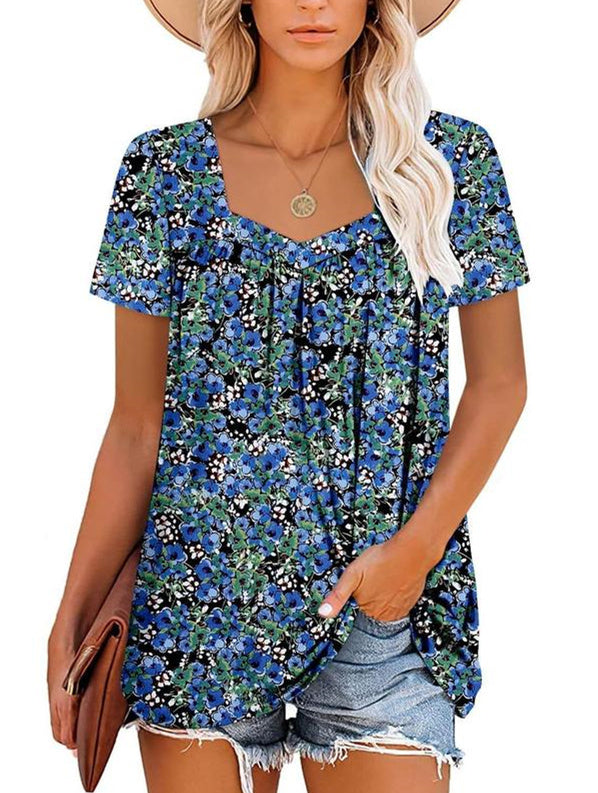 JANET | CHIC COZY PRINT TOP