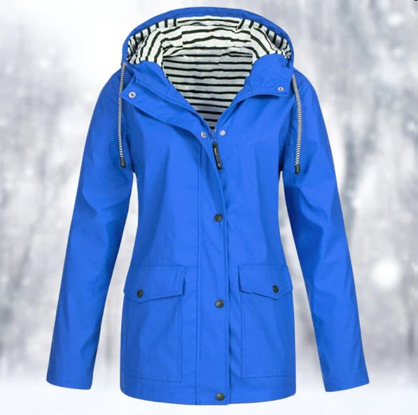 BROOKE | CLASSIC LONG RAIN JACKET FOR WOMEN