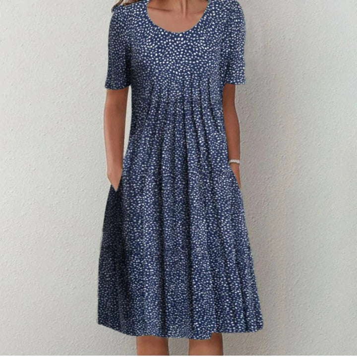 EMELIE | LUXE TUMMY-COVERAGE LAYERED DRESS