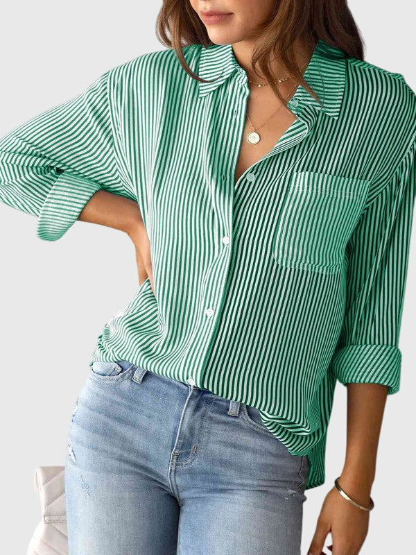 ARIANA | COLLARED NECK SHIRT