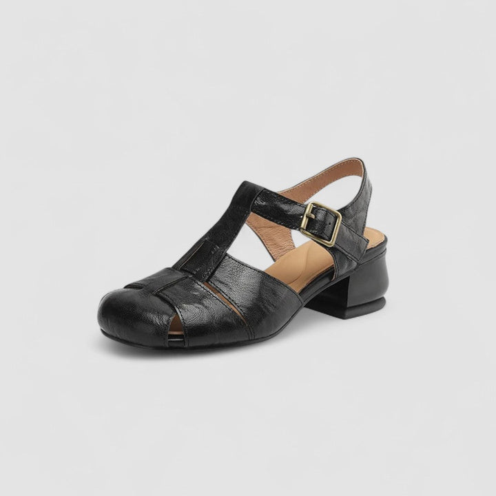 AMELIA | CHIC CHUNKY HEEL MARY JANE SHOES