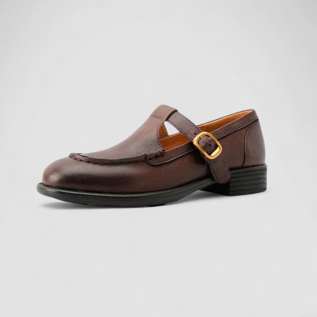 AVERY | CHIC ORTHOPEDIC SQUARE-TOE MARY JANE SHOES