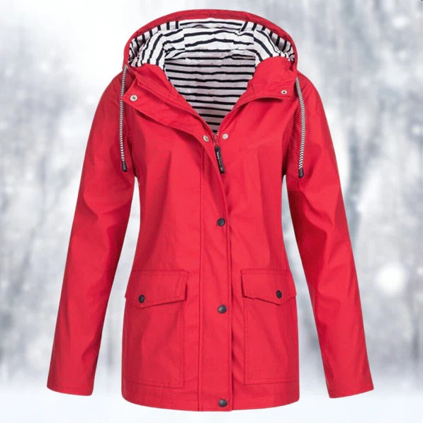 BROOKE | CLASSIC LONG RAIN JACKET FOR WOMEN