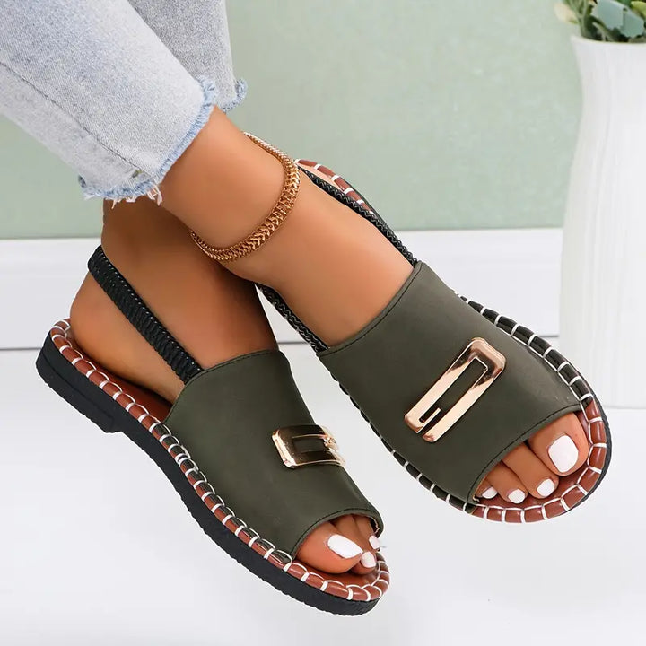 VIVIANA | COZY COMFORT ORTHOPEDIC WEDGE HEEL SANDALS
