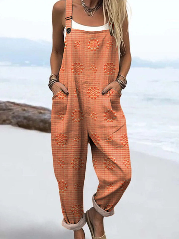 HEIDI | RELAXED PATTERN JUMPSUIT