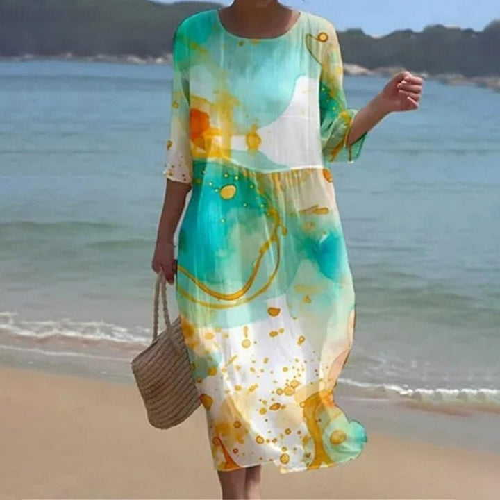 KEELY | CHIC ROSE BREEZE MAXI DRESS