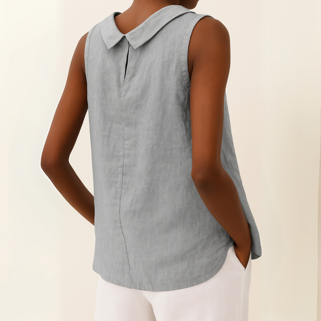 SLOANE | CHIC SLEEVELESS ELEGANT TOP
