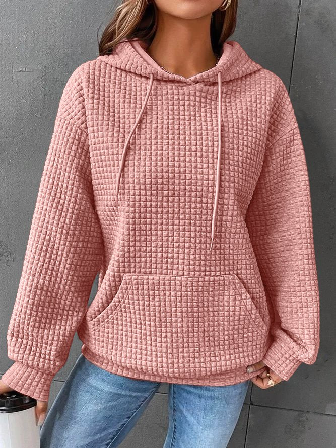 HEATHER | COZY RELAXED WINTER HOODIE WITH TUMMY COVERAGE
