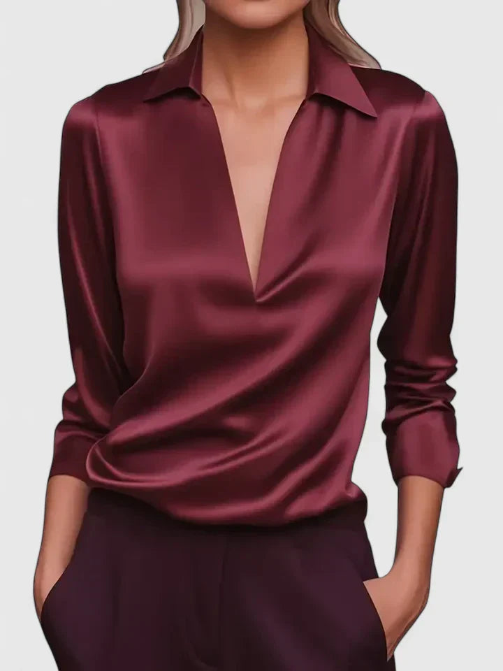 CALVINA | SOPHISTICATED BLOUSE