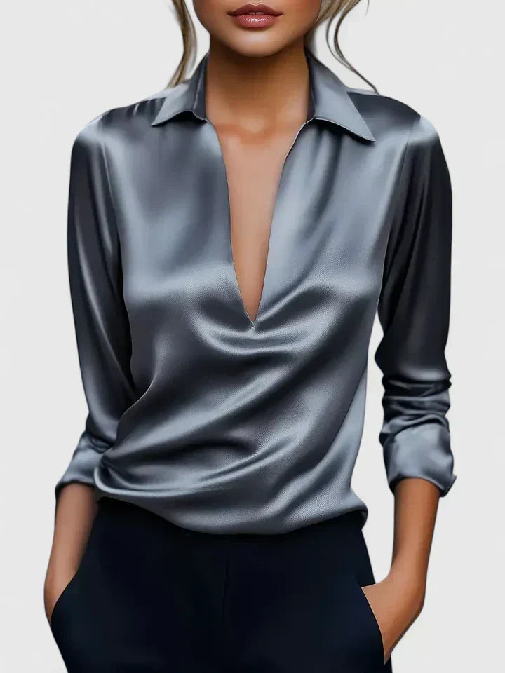 CALVINA | SOPHISTICATED BLOUSE