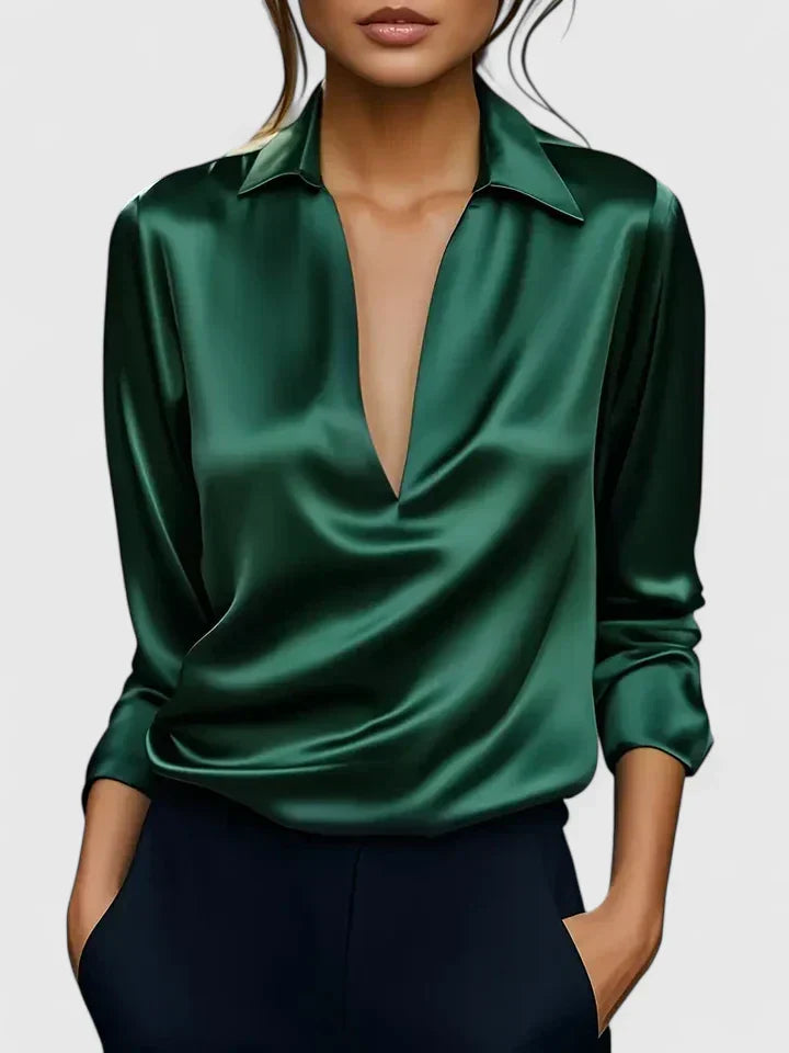 CALVINA | SOPHISTICATED BLOUSE