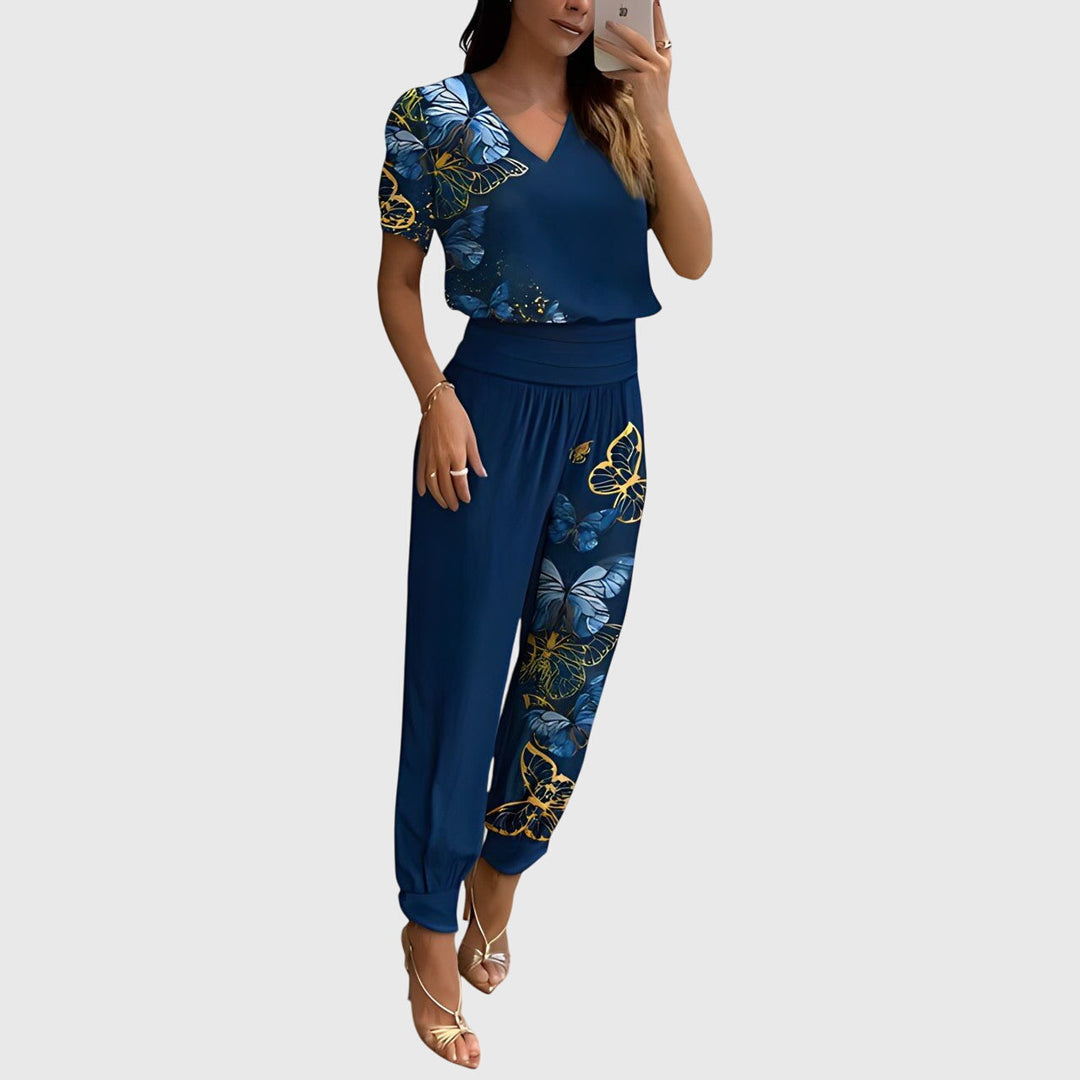 JENNIFER | CHIC BLOUSE AND PANTS SET