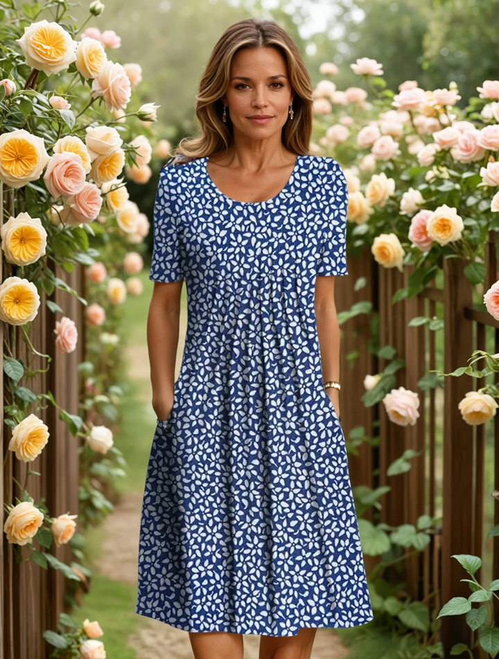 MALEA | ELEGANT DRESS WITH TUMMY COVERAGE