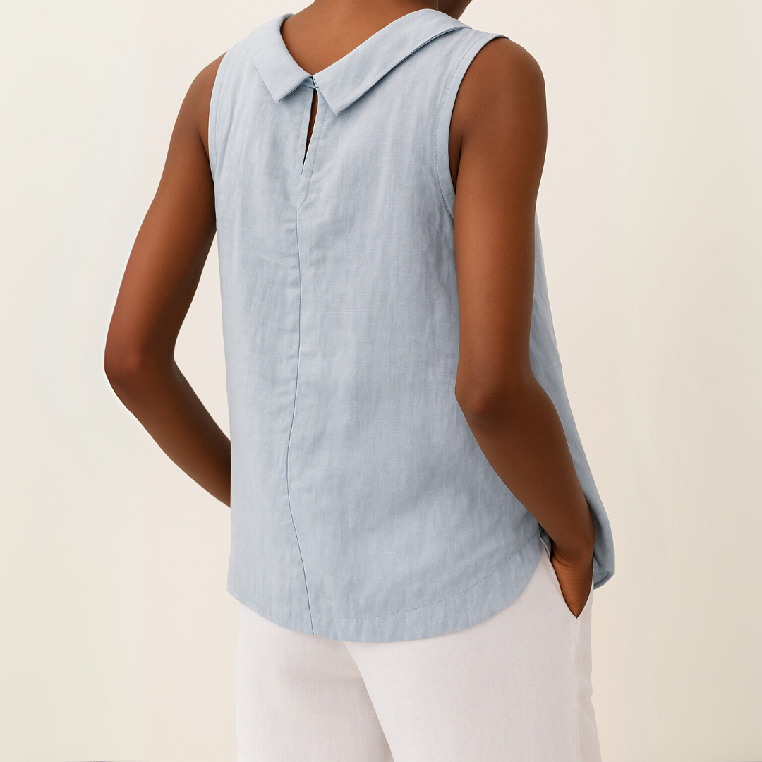 SLOANE | CHIC SLEEVELESS ELEGANT TOP