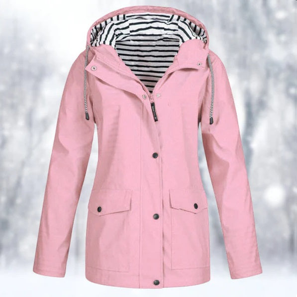 BROOKE | CLASSIC LONG RAIN JACKET FOR WOMEN