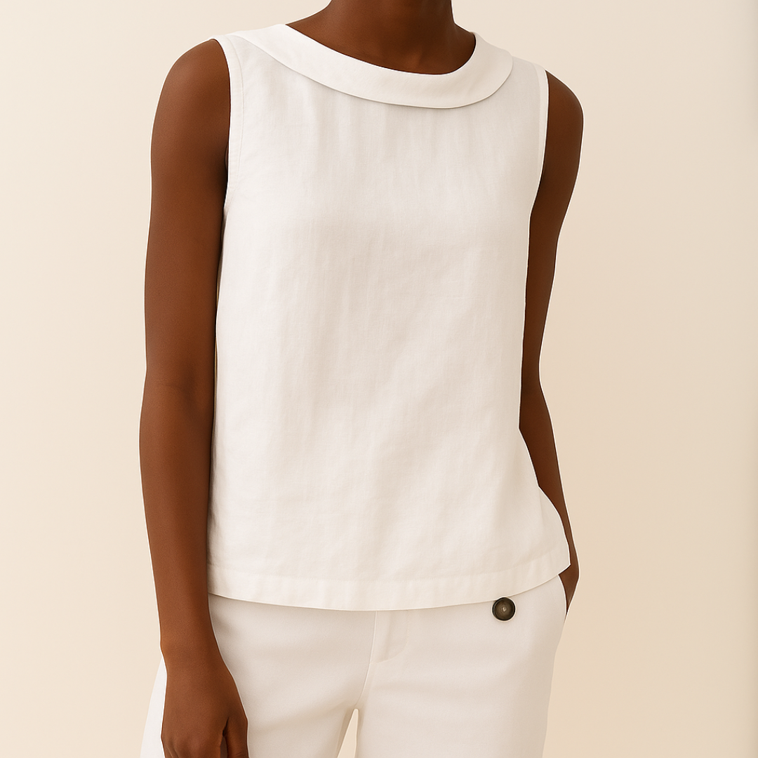 SLOANE | CHIC SLEEVELESS ELEGANT TOP