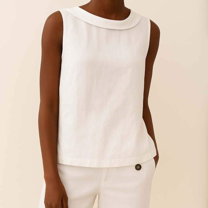 SLOANE | CHIC SLEEVELESS ELEGANT TOP
