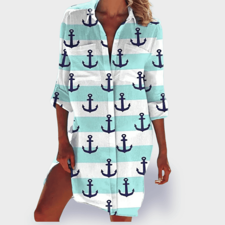 BRIGITTE | COSY CHIC COLOURFUL AND LIGHTWEIGHT SUMMER DRESS