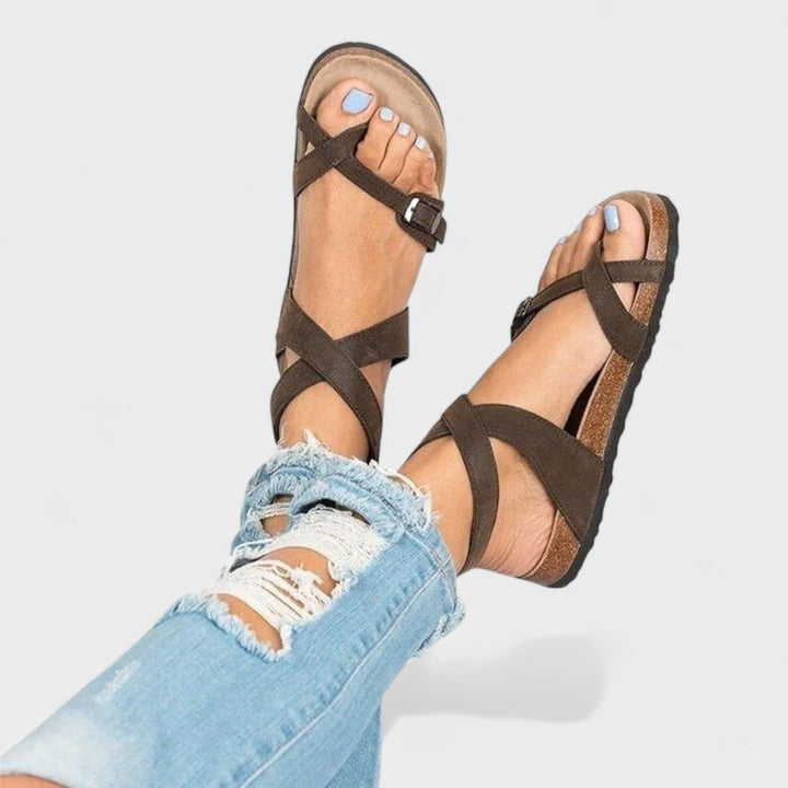 LEONORA | ELEGANT LEATHER SANDALS