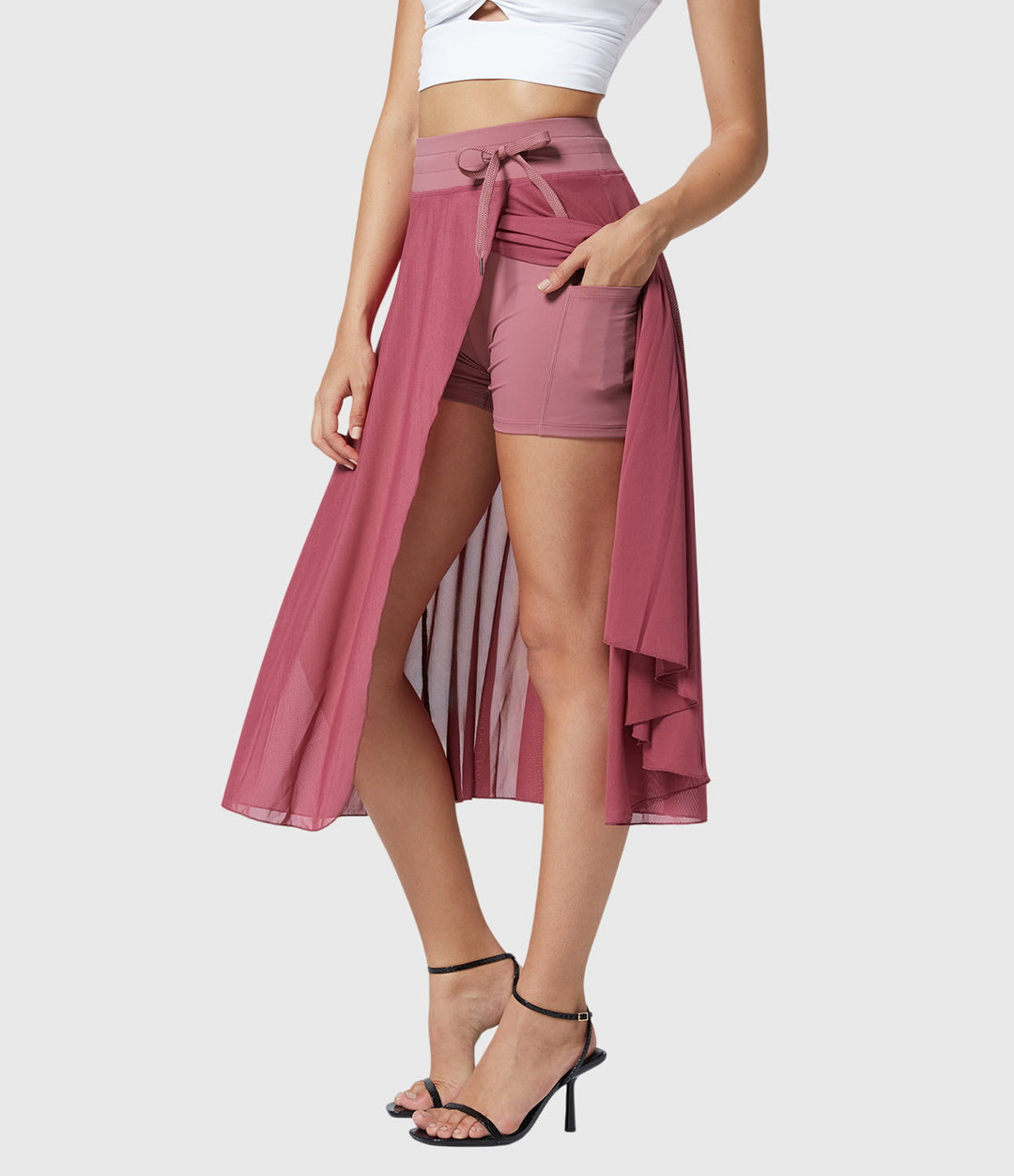 MELANE | CHIC 2-IN-1 ELEGANT SKIRT