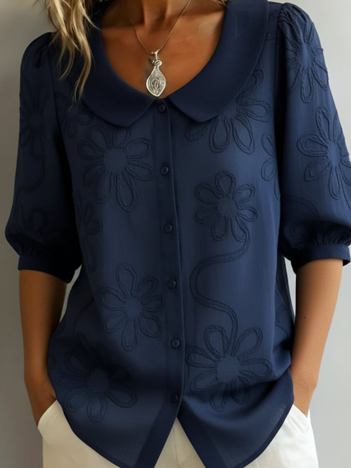 LORETTA | CHIC FLORAL LIGHTWEIGHT BLOUSE
