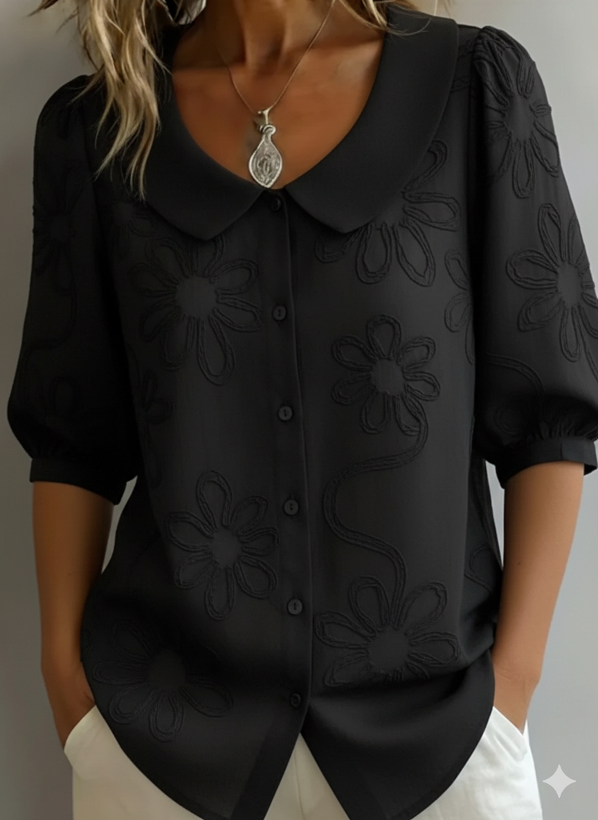 LORETTA | CHIC FLORAL LIGHTWEIGHT BLOUSE