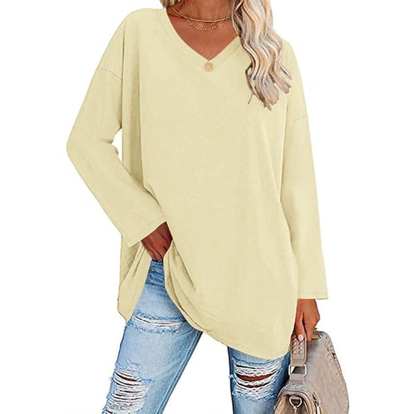 ERIN | COZY RELAXED LONG SLEEVE TOP WITH TUMMY COVERAGE