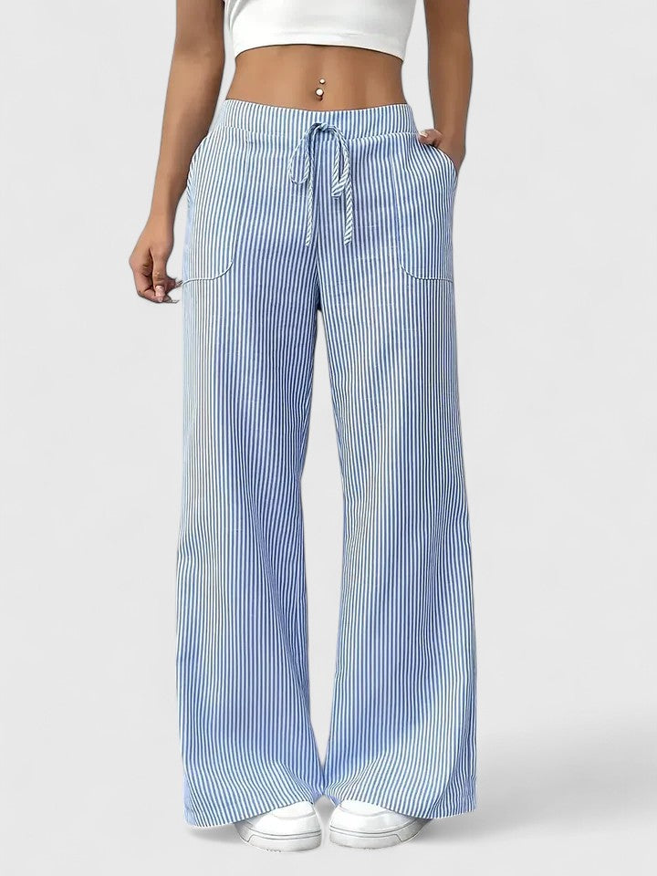 TATIENNE | ELEGANT RELAXED WIDE-LEG PANTS