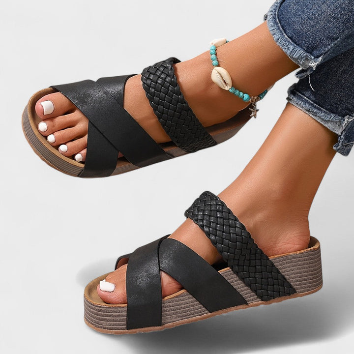 ZENY | COZY LEATHER ORTHOPEDIC SANDALS