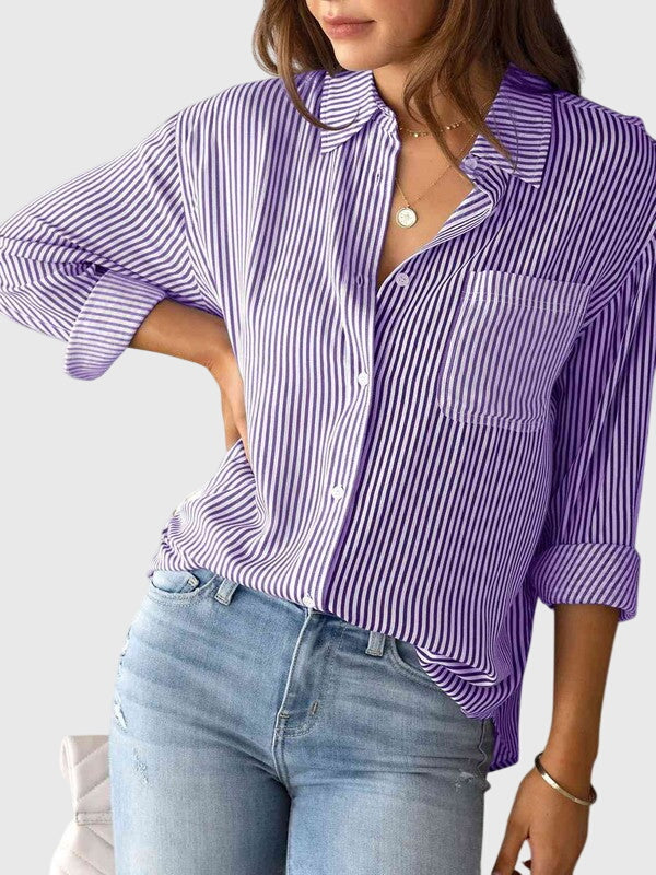 ARIANA | COLLARED NECK SHIRT