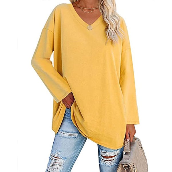 ERIN | COZY RELAXED LONG SLEEVE TOP WITH TUMMY COVERAGE