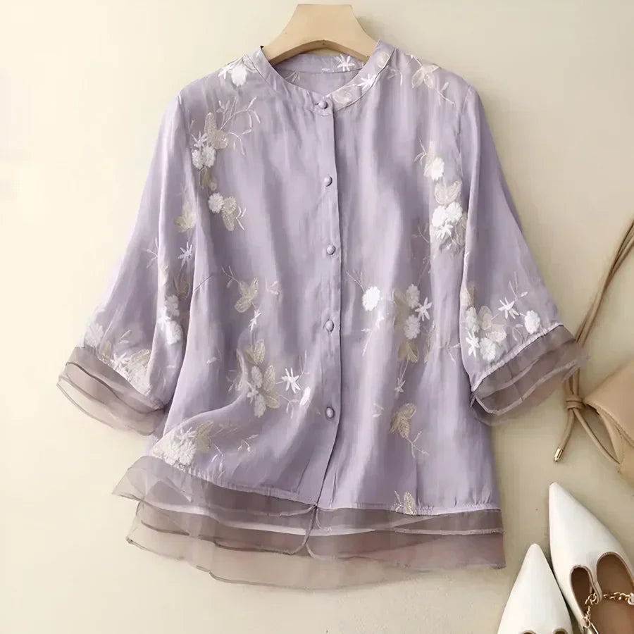 NICOLE | LIGHT COTTON BLOUSE