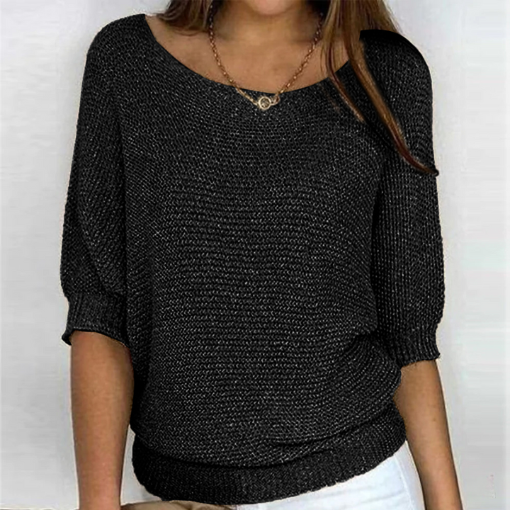 MELISSA | COZY RELAXED ELEGANT KNIT SWEATER